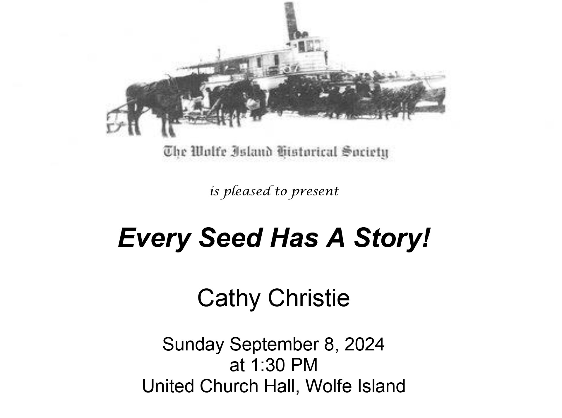 Speaker Series: Cathy Christie